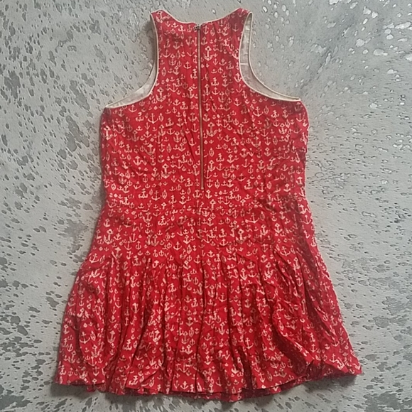 Sea New York Anchor Print Drop Waist Dress Sz6 - Picture 8 of 8
